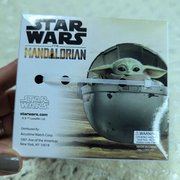 Star Wars Watch Set for Boys The Mandalorian Baby Yoda Digital Kids GREAT GIFT - Picture 3 of 7